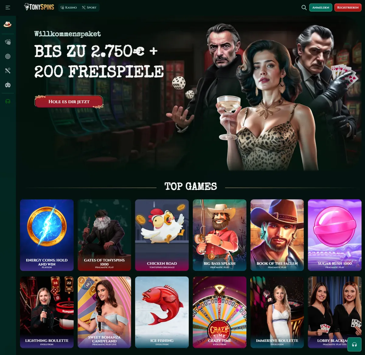 Tonyspins Casino